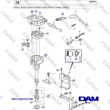 Volvo Penta 5.0GXi-C,...