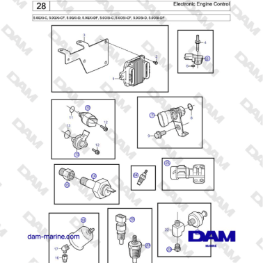 Volvo Penta 5.0GXi-C,...