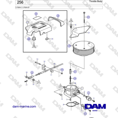Volvo Penta 5.7L GXI-C -...