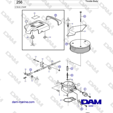 Volvo Penta 5.7L GI-B -...