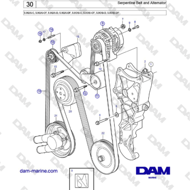 Volvo Penta 5.0GXi-C,...