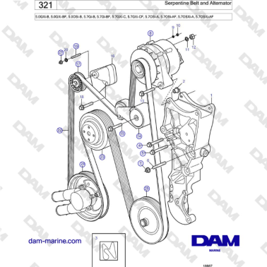 Volvo Penta 5.0L GXI-B /...