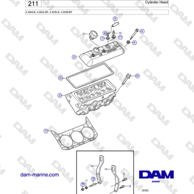 Volvo Penta 4.3L GXI-E /...