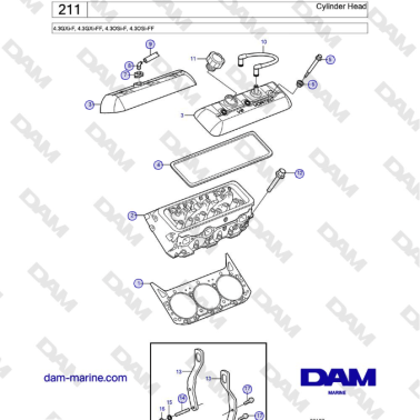 Volvo Penta 4.3GXi-F,...