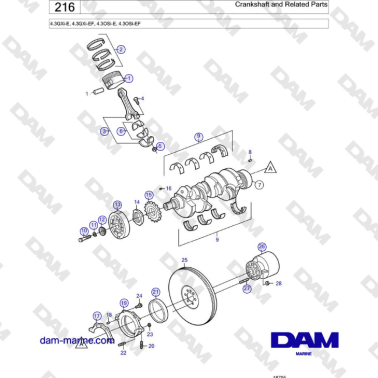 Volvo Penta 4.3L GXI-E /...