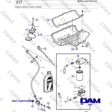 Volvo Penta 4.3L GXI-E /...