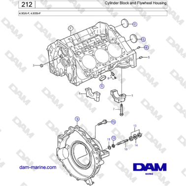 Volvo Penta 4.3GXi-F,...
