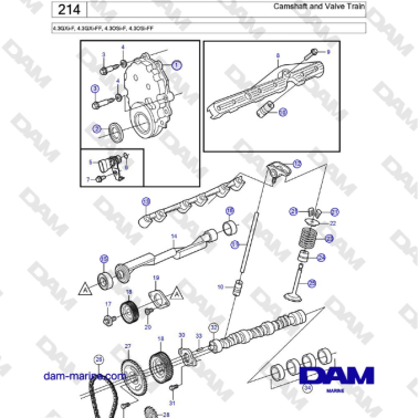 Volvo Penta 4.3GXi-F,...