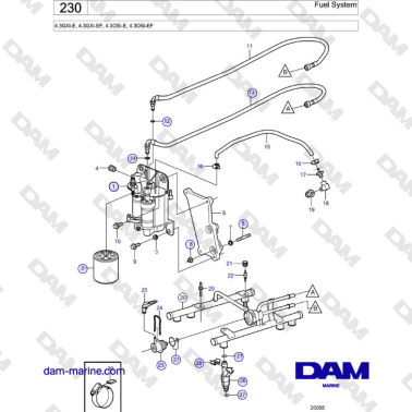 Volvo Penta 4.3L GXI-E /...
