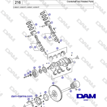 Volvo Penta 4.3GXi-F,...