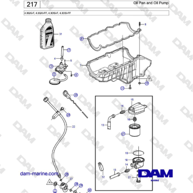 Volvo Penta 4.3GXi-F,...