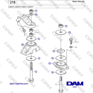 Volvo Penta 4.3GXi-F,...