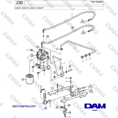 Volvo Penta 4.3GXi-F,...