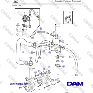 Volvo Penta 4.3L GXI-E -...