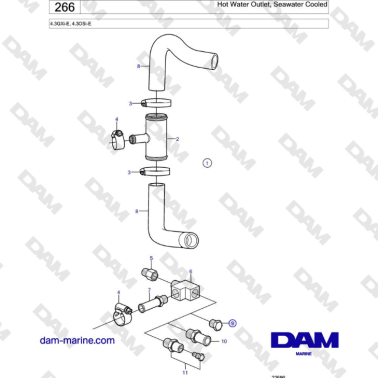 Volvo Penta 4.3L GXI-E -...
