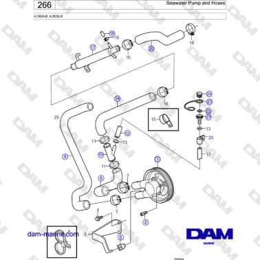 Volvo Penta 4.3L GXI-E -...