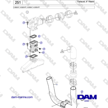 Volvo Penta 4.3GXi-F,...