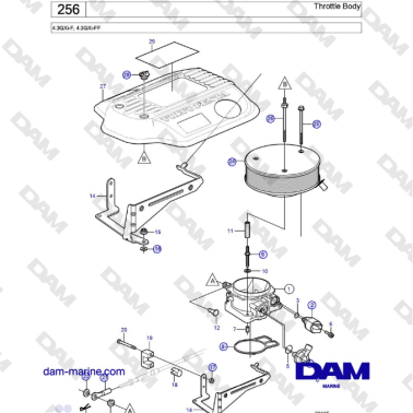 Volvo Penta 4.3GXi-F,...