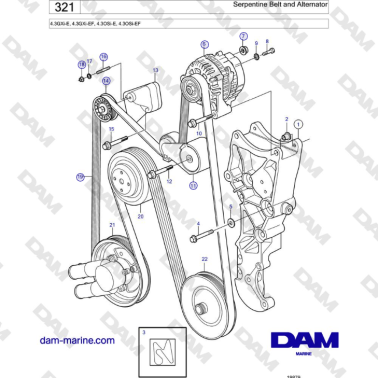 Volvo Penta 4.3L GXI-E /...