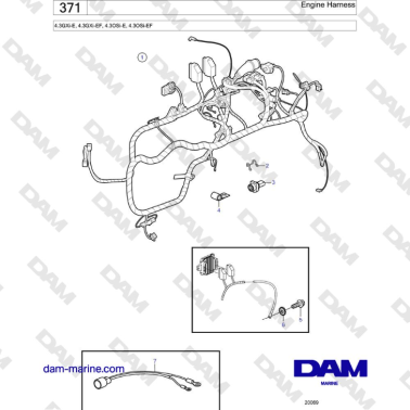 Volvo Penta 4.3L GXI-E /...
