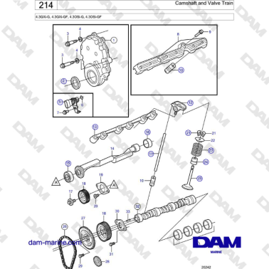 Volvo Penta 4.3L GXI-G /...