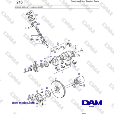 Volvo Penta 4.3L GXI-G /...