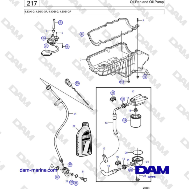 Volvo Penta 4.3L GXI-G /...