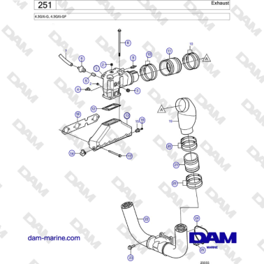 Volvo Penta 4.3L GXI-G /...