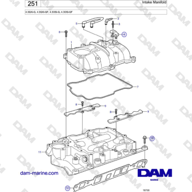 Volvo Penta 4.3L GXI-G /...