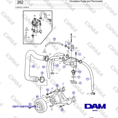 Volvo Penta 4.3L GXI-G -...