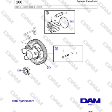 Volvo Penta 4.3L GXI-G /...