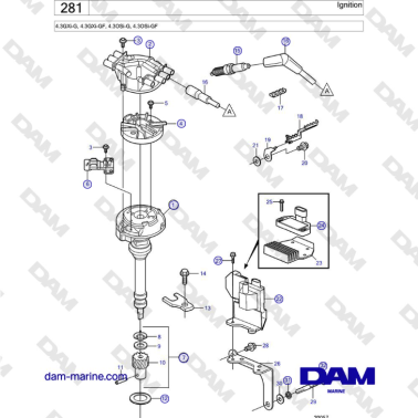 Volvo Penta 4.3L GXI-G /...