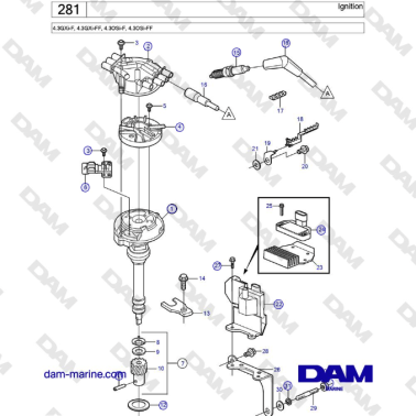 Volvo Penta 4.3GXi-F,...