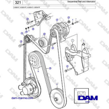 Volvo Penta 4.3GXi-F,...