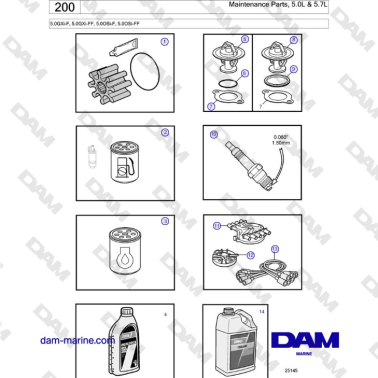 Volvo Penta 5.0L GXI-F /...