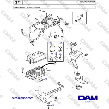 Volvo Penta 4.3GXi-F,...