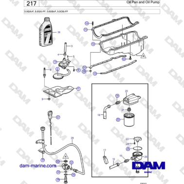 Volvo Penta 5.0L GXI-F /...