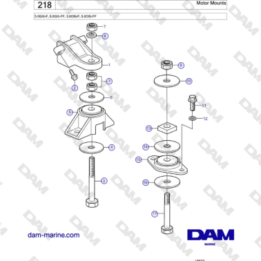 Volvo Penta 5.0L GXI-F /...