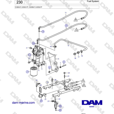Volvo Penta 5.0L GXI-F /...