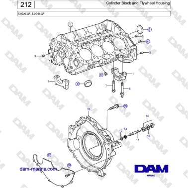 Volvo Penta 5.0GXi-GF,...