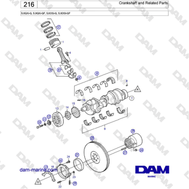 Volvo Penta 5.0GXi-G,...