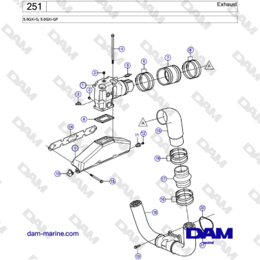 Volvo Penta 5.0L GXI-G /...