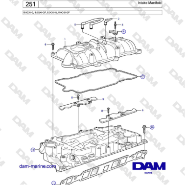 Volvo Penta 5.0L GXI-G /...