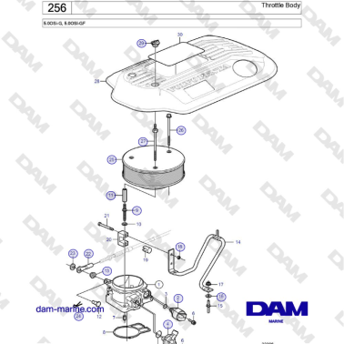 Volvo Penta 5.0L OSI-G /...
