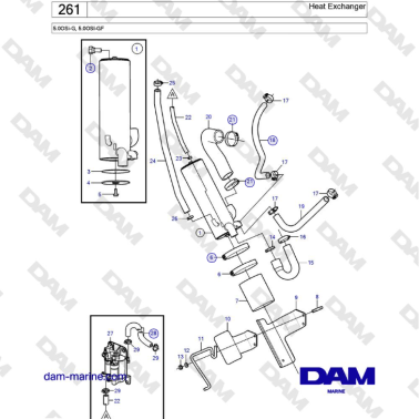 Volvo Penta 5.0L OSI-G /...