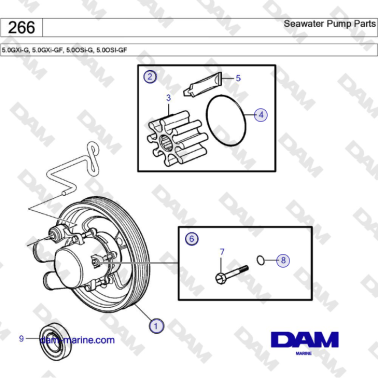 Volvo Penta 5.0L GXI-G /...