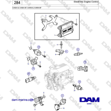Volvo Penta 5.0L GXI-G /...