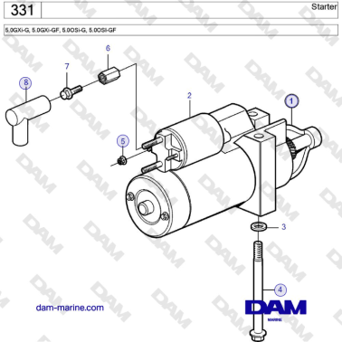 Volvo Penta 5.0L GXI-G /...