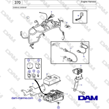 Volvo Penta 5.0L OSI-G /...