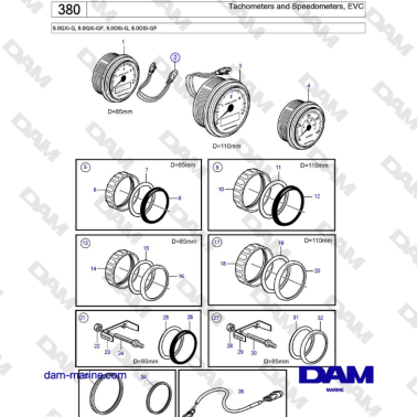 Volvo Penta 5.0L GXI-G /...